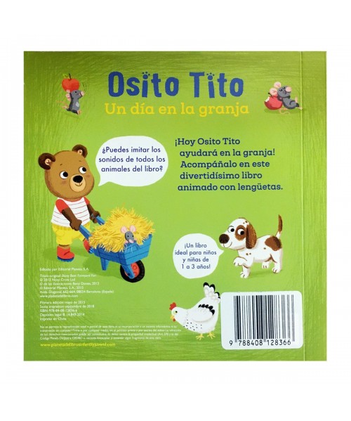 La colección de Libros Osito Tito. Un día en la granja 2
