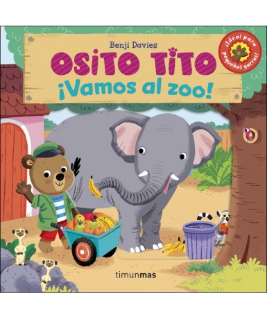 La colección de Libros Osito Tito. ¡ Vamos al zoo !