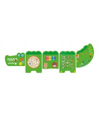 Gran panel pared cocodrilo
