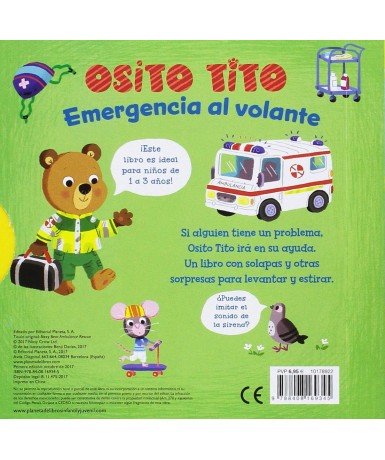 La colección de Libros Osito Tito. Emergencia...