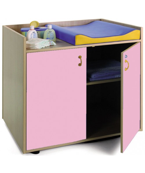 Mueble armario cambiador Rosa