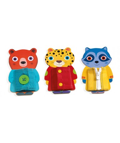 3 Abroches Ziptou. Djeco