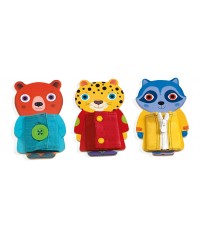 3 Abroches Ziptou. Djeco