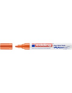 Rotulador de tinta opaca brillante 750 Edding naranja