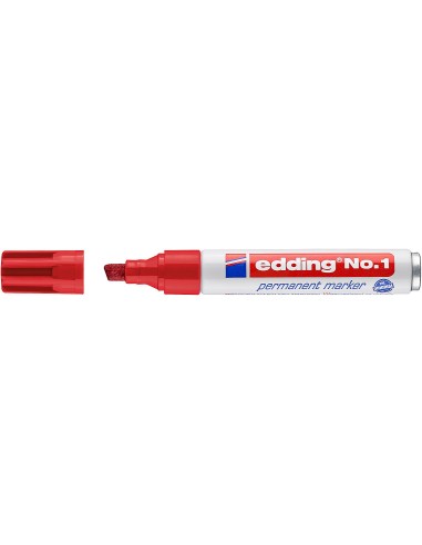 Rotuladores edding Nº1 - Rojo