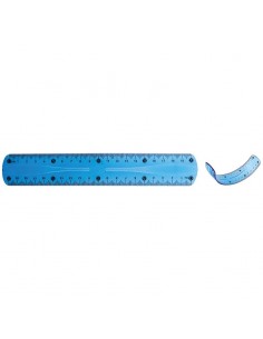 Regla flexible 15 cm. - 24 unidades
