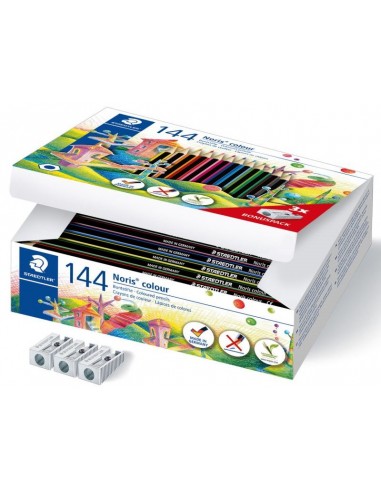 Caja lápices color Noris colour 185 - 144 unidades