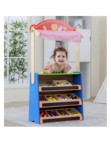 Supermercado teatro madera