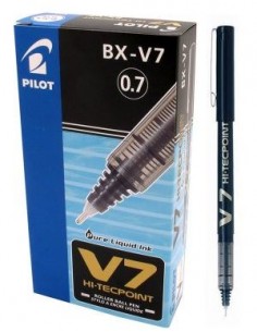 Bolígrafo pilot V7  tinta líquida negro