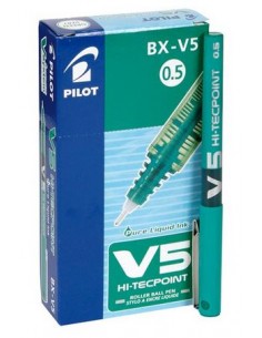 Bolígrafo pilot V5 verde