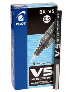 Bolígrafo pilot V5 negro