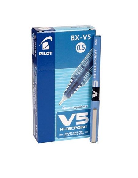 Bolígrafo pilot V5 azul