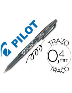 Bolígrafo borrable frixion pilot negro 2