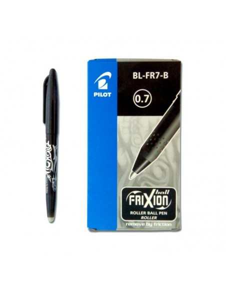 Bolígrafo borrable Frixion Negro - 12 unidades