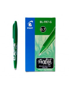 Bolígrafo borrable Frixion Verde - 12 unidades