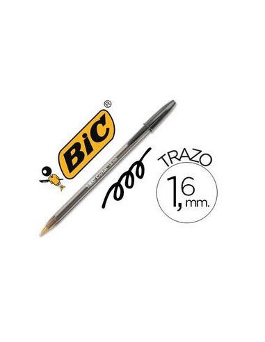 Bolígrafo Bic cristal - Negro