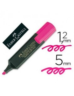 Rotulador fluorescente - Rosa - 10 unidades