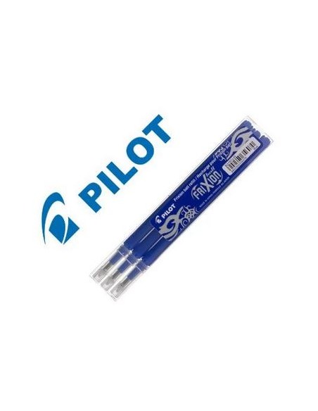 3 Recambio bolígrafo frixion pilot - Azul marino