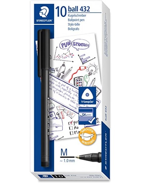 Bolígrafo staedtler - Negro