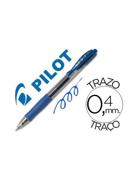Bolígrafo pilot G-2 - Azul