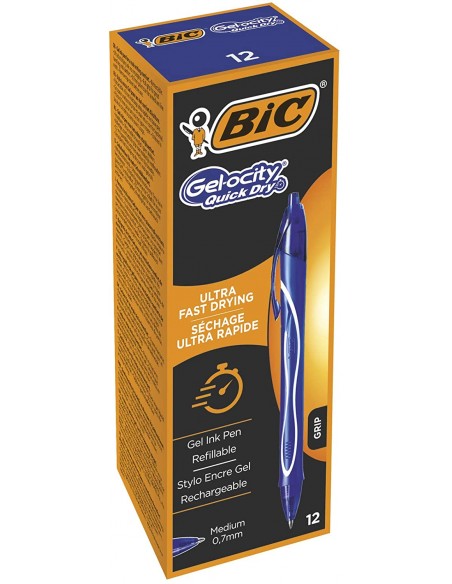 Bic Gelocity  Quick Dry - Azul