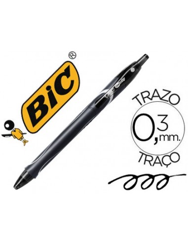 Bic Gelocity  Quick Dry - Negro