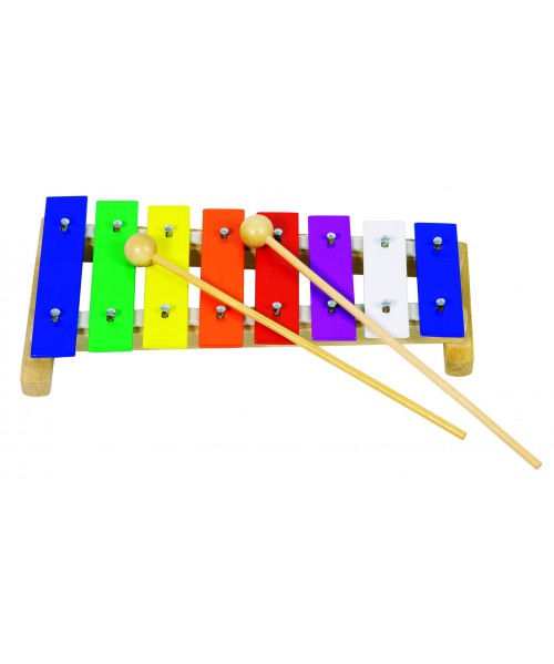 Xilófono metál 8 notas 2