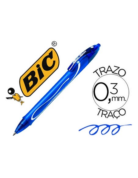 Bic Gelocity  Quick Dry - Azul