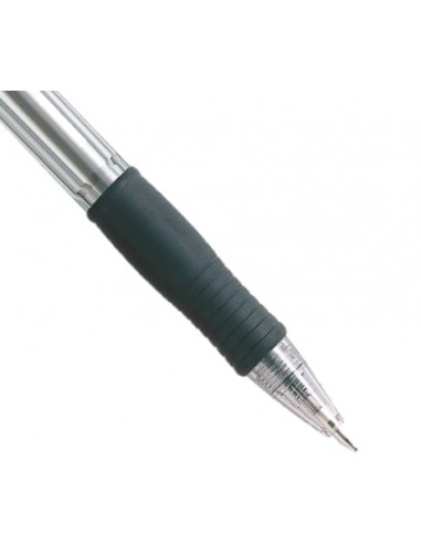 12 Bolígrafo Pilot super grip - Negro