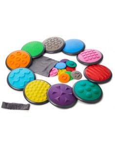 Discos táctiles para pies y manos 20 piezas 2