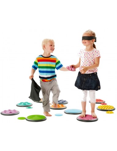 Discos táctiles para pies y manos 20 piezas