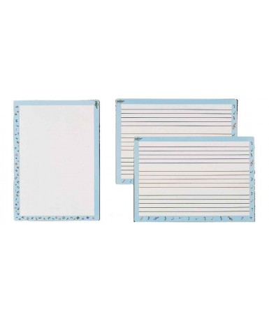 Pizarra pentagramas individual 21x30 cms