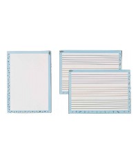 Pizarra pentagramas individual 21x30 cms