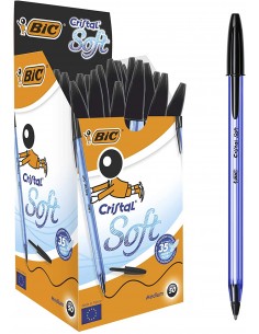 Bic cristal soft - Negro