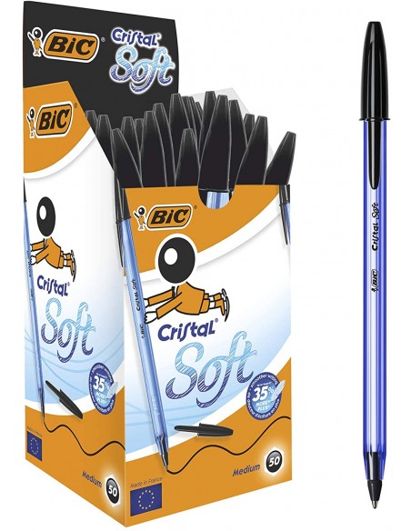 Bic cristal soft - Negro