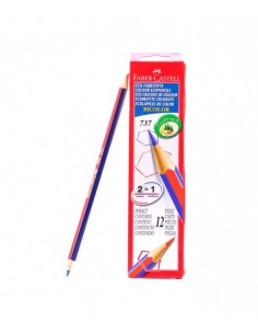 Faber-Castel - goma de borrar para lápices, 2 unidades,  Multicolor, Paquete de 2