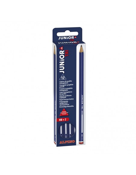 Lápiz tri grafito - 12 unidades