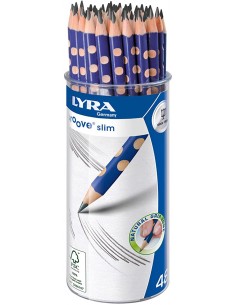 Lapiz grafito groove slim lyra - 48 unidades