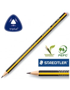 Cubilete de lapices Slim triplus grafito 2