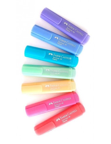 Marcador texliner pastel