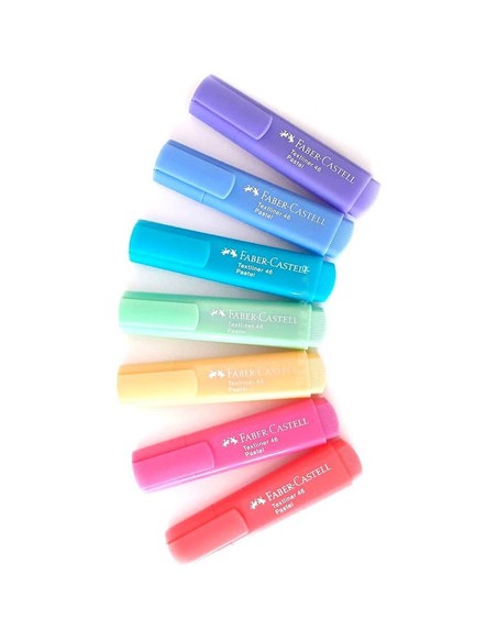 Marcador texliner pastel