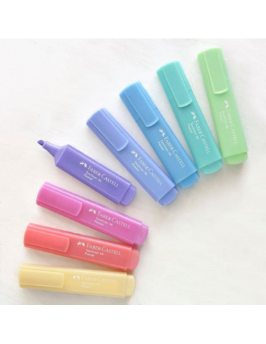 Marcador texliner pastel
