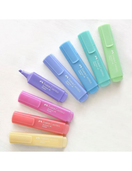 Marcador texliner pastel