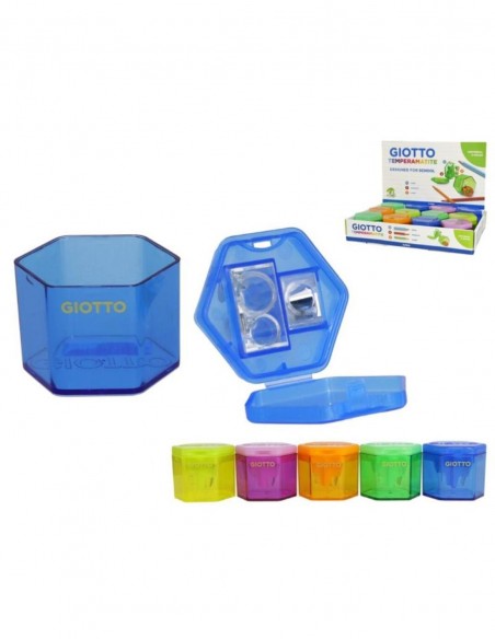 24 und. Sacapuntas - Afilador con depósito universal