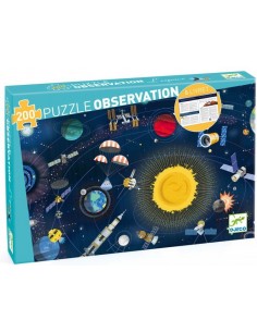 Puzle observación el espacio - 200 piezas