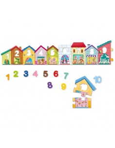 Puzle del 1 al 10 - 20 piezas 2