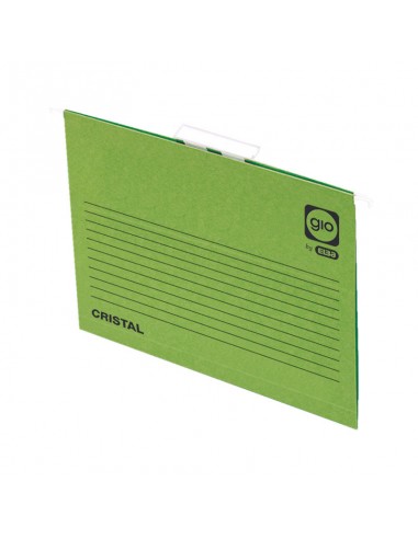 Carpeta cajón kraft folio - Verde