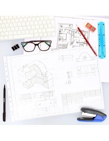 Fundas transparentes A3 apaisadas