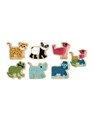 Juego magnético Mixanimo - 24 piezas