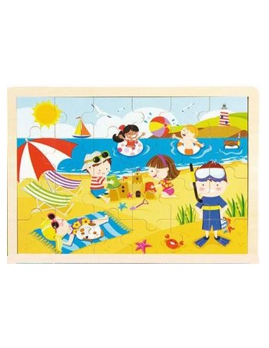 4 puzles las estaciones - 24 piezas